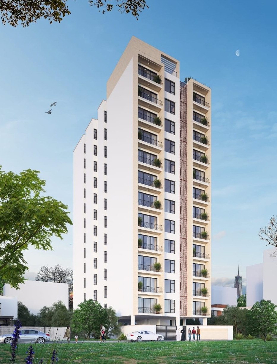 Zuqruf Heights exterior rendering